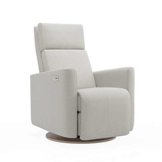 Georgina Fabric Swivel Glider with Powered Recline