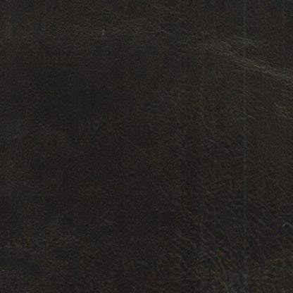Close-up of dark brown leather texture
