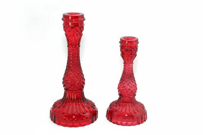 Small Glass Candle Holder