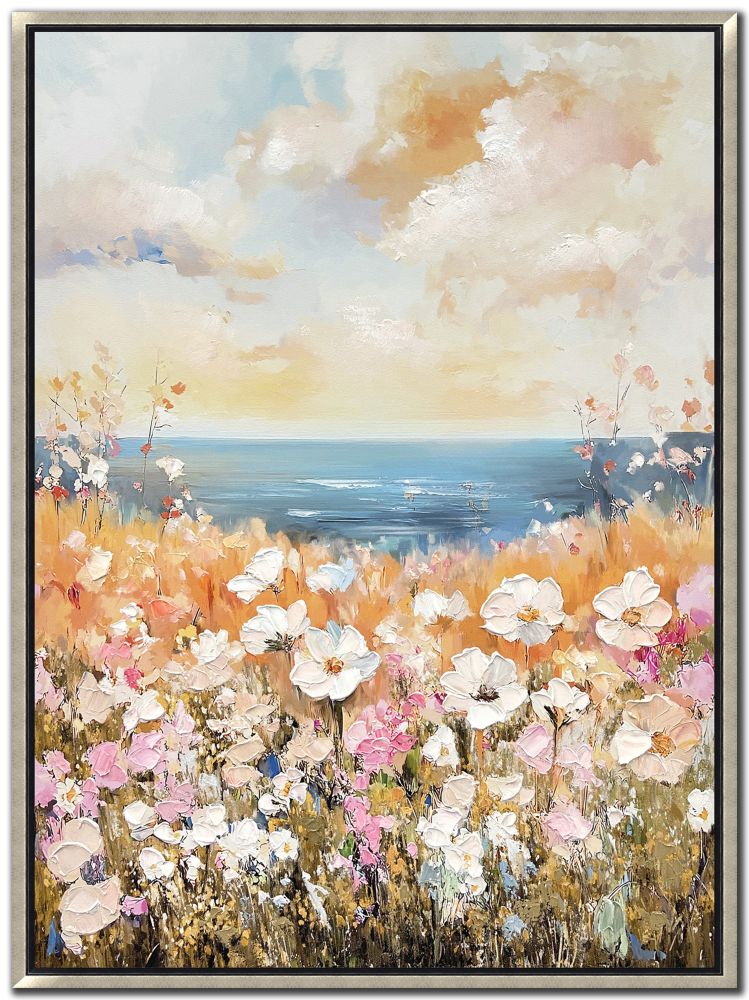 Seaside Bloomscape Wall Art
