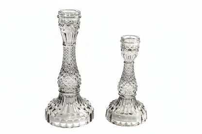 Small Glass Candle Holder
